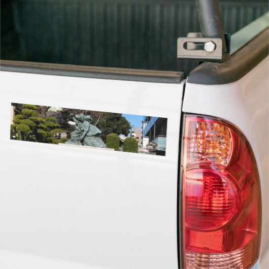 Samurai Kamakura Gongoro Kagemasa Kabuki Bumpersticker (Op Truck)
