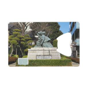 Samurai Kamakura Gongoro Kagemasa Kabuki Creditkaart Flessenopener