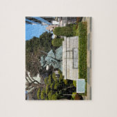Samurai Kamakura Gongoro Kagemasa Kabuki Legpuzzel (Verticaal)