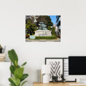 Samurai Kamakura Gongoro Kagemasa Kabuki Poster (Thuiskantoor)