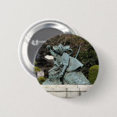 Samurai Kamakura Gongoro Kagemasa Kabuki Ronde Button 5,7 Cm (Voorkant /achterkant)