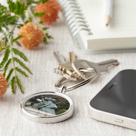 Samurai Kamakura Gongoro Kagemasa Kabuki Sleutelhanger (Zijkant)