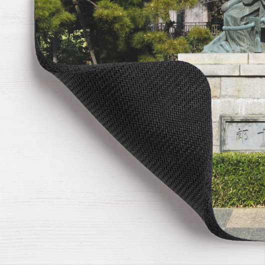 Samurai Kamakura Gongoro Kagemasa Kabuki-standbeel Muismat (Hoek)