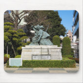 Samurai Kamakura Gongoro Kagemasa Kabuki-standbeel Muismat (Voorkant)