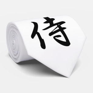 Samurai Kanji Symbol Stropdas