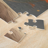 Samurai Kat puzzel voor alle leeftijden (Zijkant)