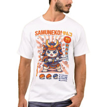 Samurai Kat Vechtkatten Ontwerp