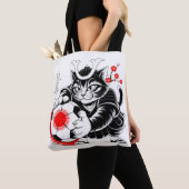 Samurai Kat Voetbal Tas Voor Boodschappen & Dageli (Dichtbij)