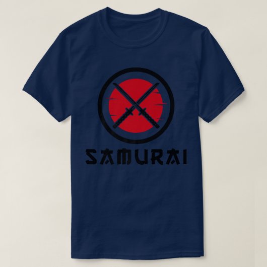 Samurai Katana Swords T-shirt (Design voorkant)