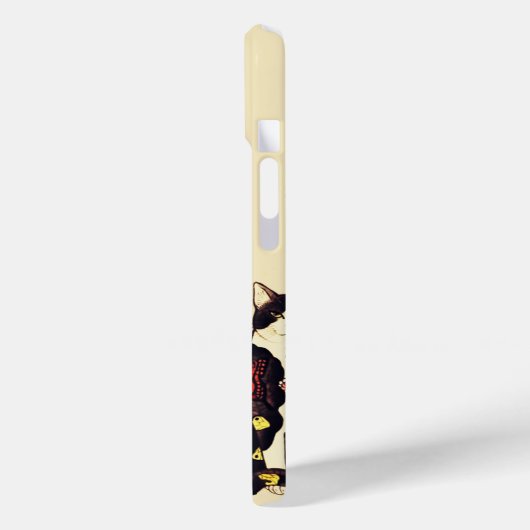 SAMURAI-KATTEN IN SKULL, SKELETON, BUTTERFLY-TATTO Case-Mate iPhone CASE (Achterkant / Links)