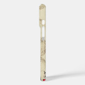 SAMURAI KATTENPORTRET MET SLANG TATTOOS Case-Mate iPhone CASE (Achterkant / Links)