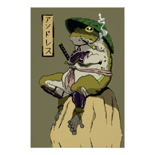 Samurai Kikker: Bewaker van de Lotus Perfect Poster