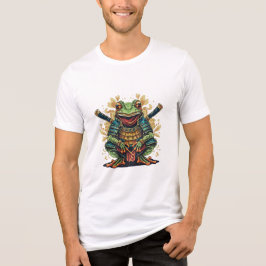 Samurai kikker krijger Bella+Canvas Tri-blend T-Sh Tri-Blend Shirt