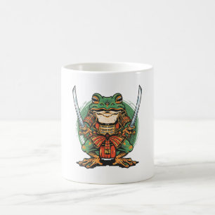 Samurai kikker krijger Klassieke Mok
