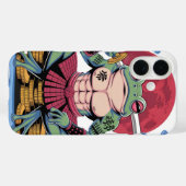 Samurai Kikker Krijger kunst Case-Mate iPhone Case (Achterkant (horizontaal))