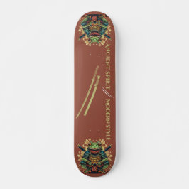 Samurai kikker krijger Skateboard