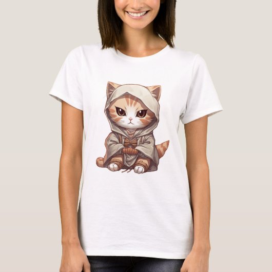 Samurai Kitten T-shirt (Voorkant)