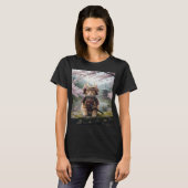 Samurai Kitty T-shirt (Voorkant volledig)
