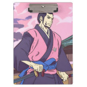 samurai klembord (Voorkant)