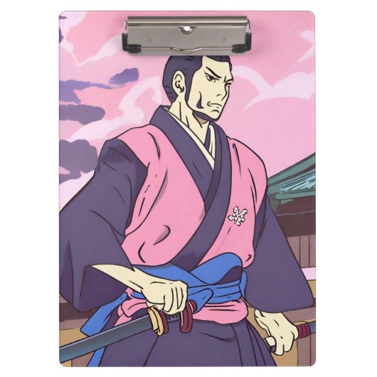 samurai klembord (Voorkant)