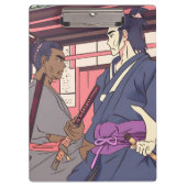 samurai klembord (Voorkant)