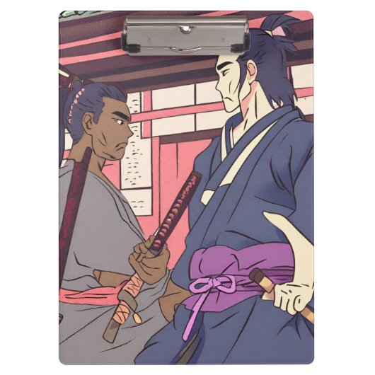 samurai klembord (Voorkant)