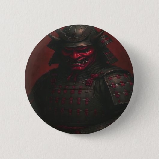 Samurai Knop Ronde Button 5,7 Cm (Voorkant)