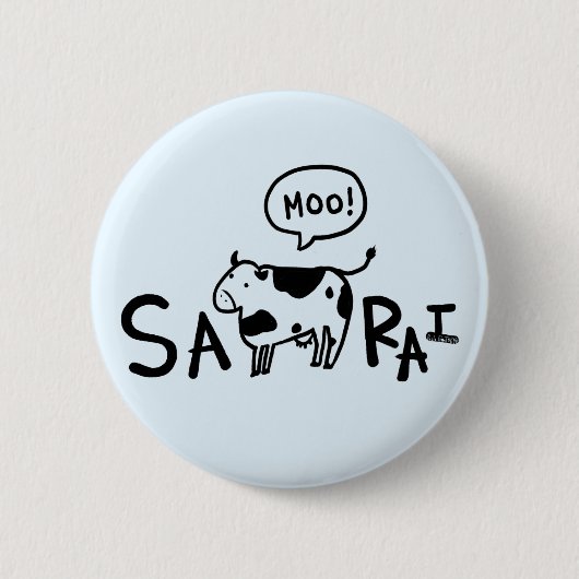SAMURAI-knoppen Ronde Button 5,7 Cm (Voorkant)