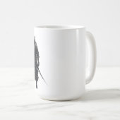 samurai koffiemok (Voorkant rechts)