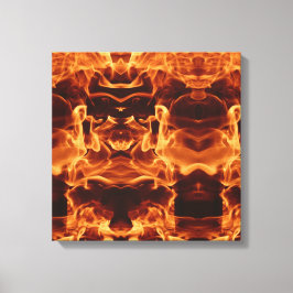 Samurai-krijger Canvas Afdruk