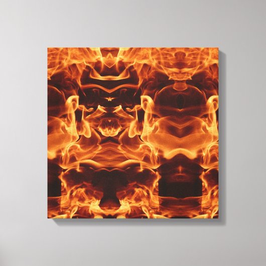 Samurai-krijger Canvas Afdruk (Voorkant)