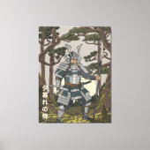 Samurai krijger  canvas afdruk (Voorkant)
