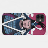 Samurai-krijger Case-Mate iPhone Case (Achterkant (horizontaal))
