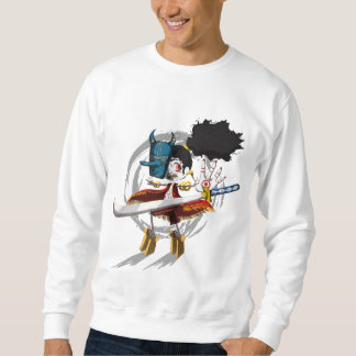Samurai krijger Chibi demonenmasker Trui