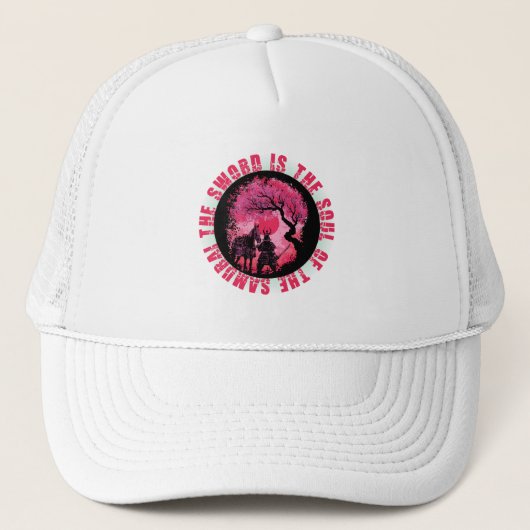 Samurai - Krijger citaat Trucker Pet (Voorkant)