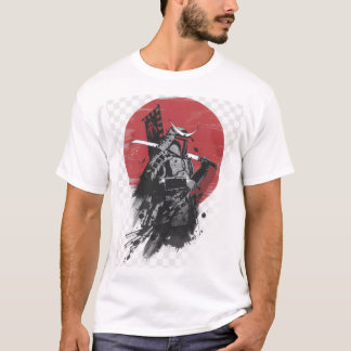 Samurai krijger grafische T-shirt – Japanse krijge