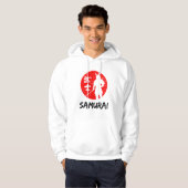 Samurai Krijger Hoodie (Voorkant volledig)