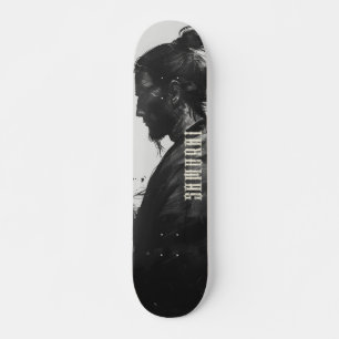 Samurai krijger illustratie persoonlijk skateboard