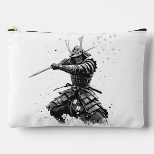 Samurai-krijger in actie Japanse kunst keramiek  Etui