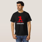 Samurai krijger Katana Ronin T-shirt (Voorkant volledig)