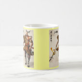 samurai-krijger magische mok (Center)