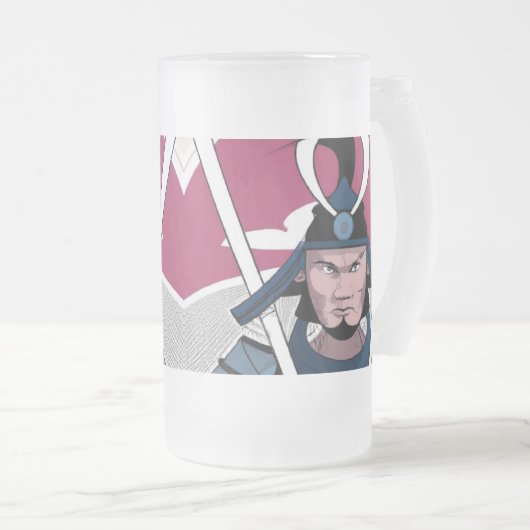 Samurai-krijger Matglas Bierpul (Voorkant rechts)