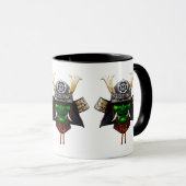 Samurai Krijger Mok (Voorkant rechts)