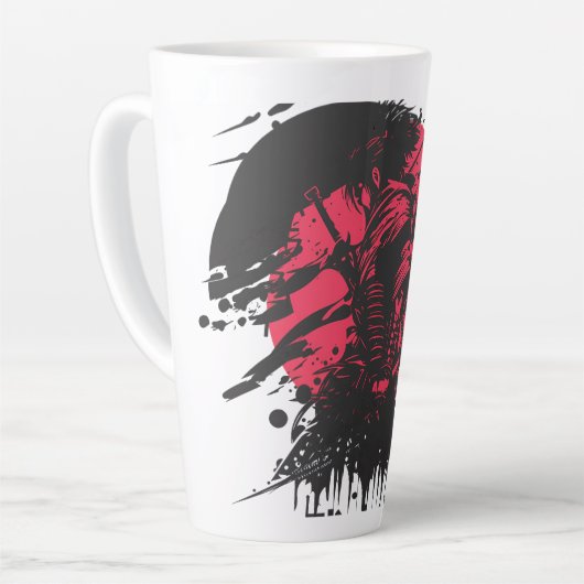 Samurai Krijger Mok – Bushido Code Ontwerp (Linkerhoek)
