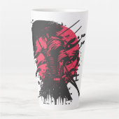Samurai Krijger Mok – Bushido Code Ontwerp (Voorkant)