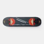 Samurai krijger Skateboard (Horizontaal)