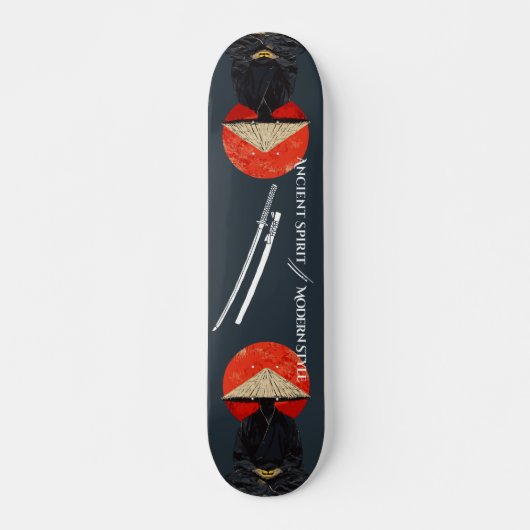 Samurai krijger Skateboard (Voorkant)