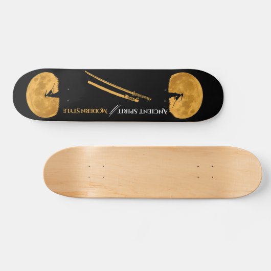 Samurai krijger Skateboard (Horizontaal)