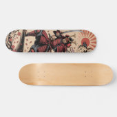 Samurai krijger Skateboard (Horizontaal)