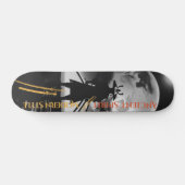Samurai krijger Skateboard (Horizontaal)